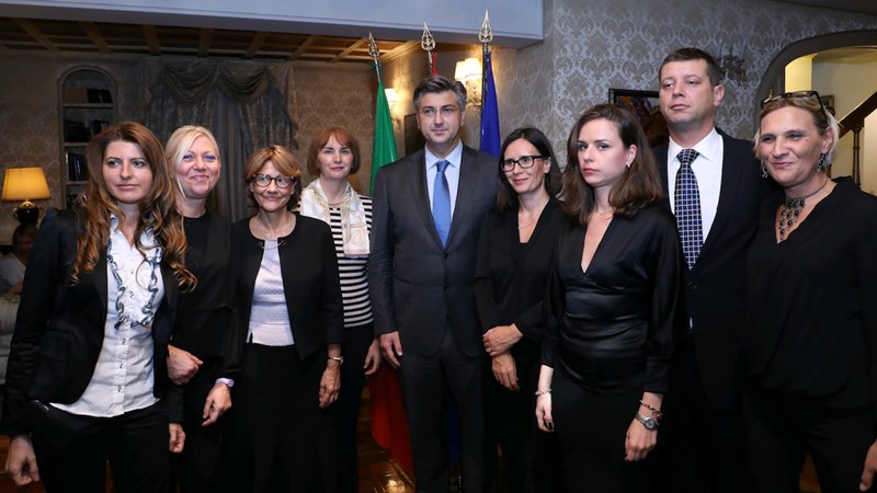  Plenković s Hrvatima u Italiji: Hvala vam što baštinite hrvatski identitet i razvijate odnose između Italije i Hrvatske